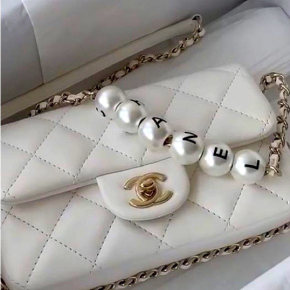 Timeless Chanel clutch with chain. Great condition.